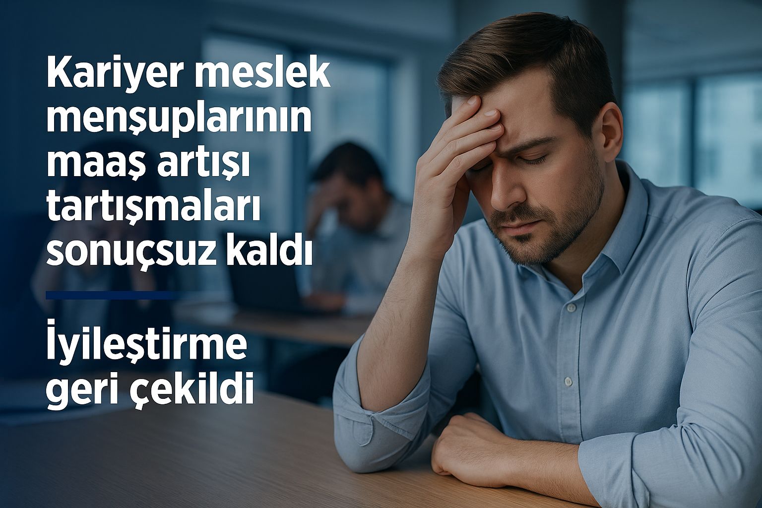 Kariyer Meslek Mensuplarının Maaş Artışı Tartışmaları Sonuçsuz Kaldı