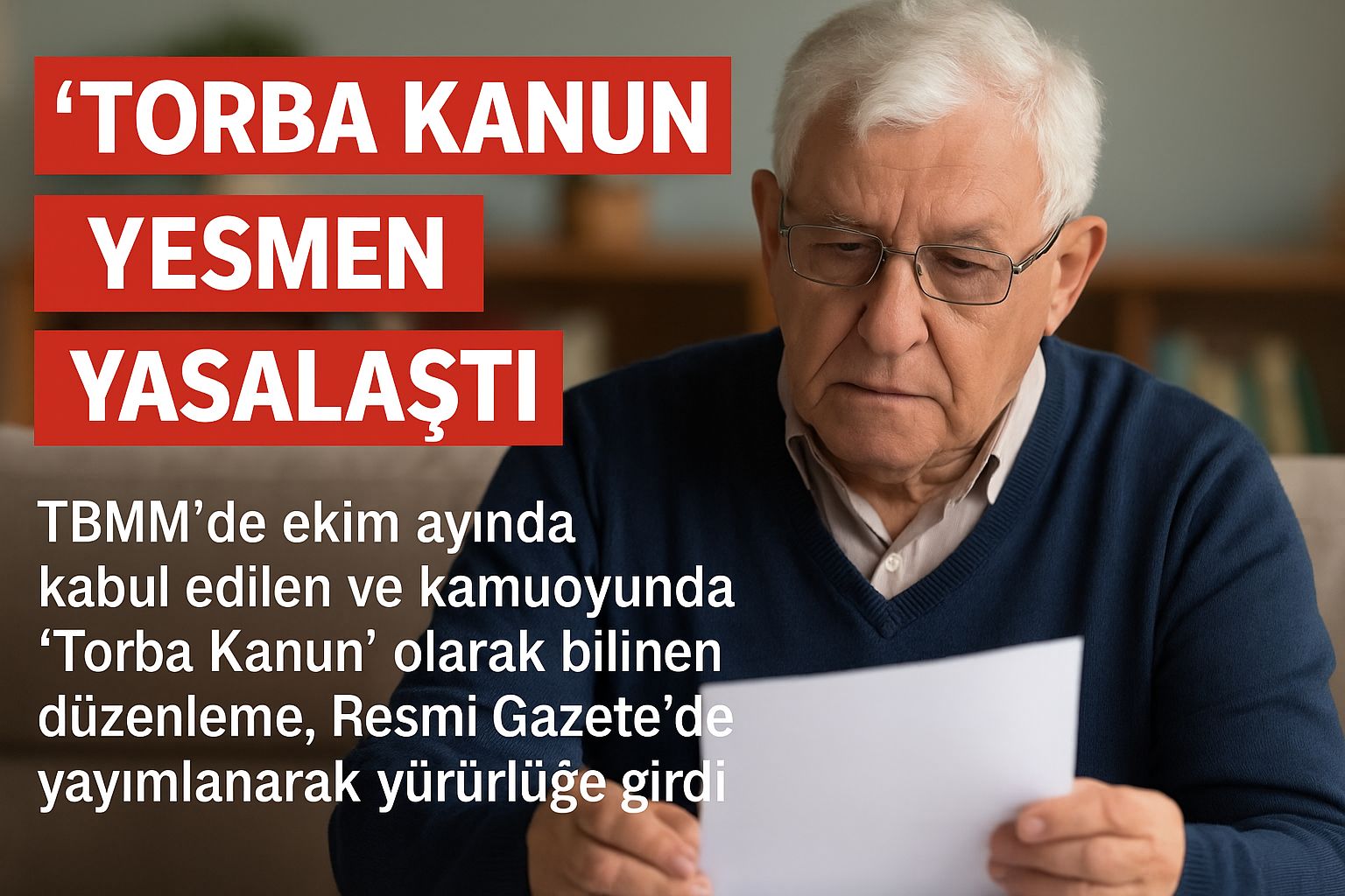 “Torba Kanun” Resmen Yasalaştı