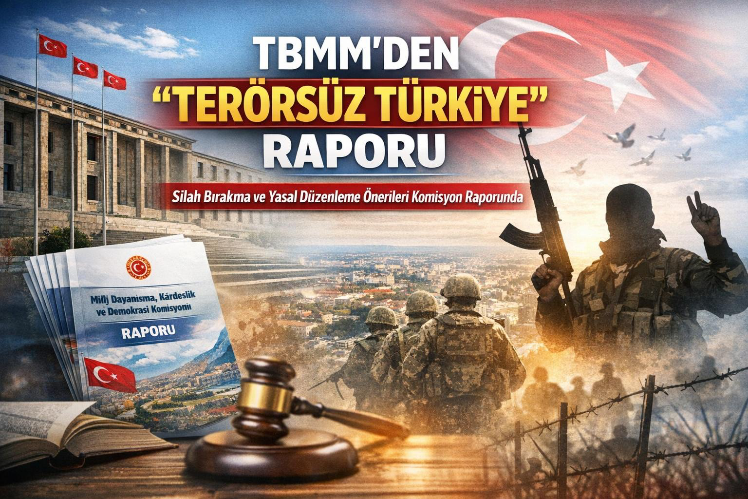 TBMM “Millî Dayanışma, Kardeşlik ve Demokrasi Komisyonu” Raporunu Tamamladı
