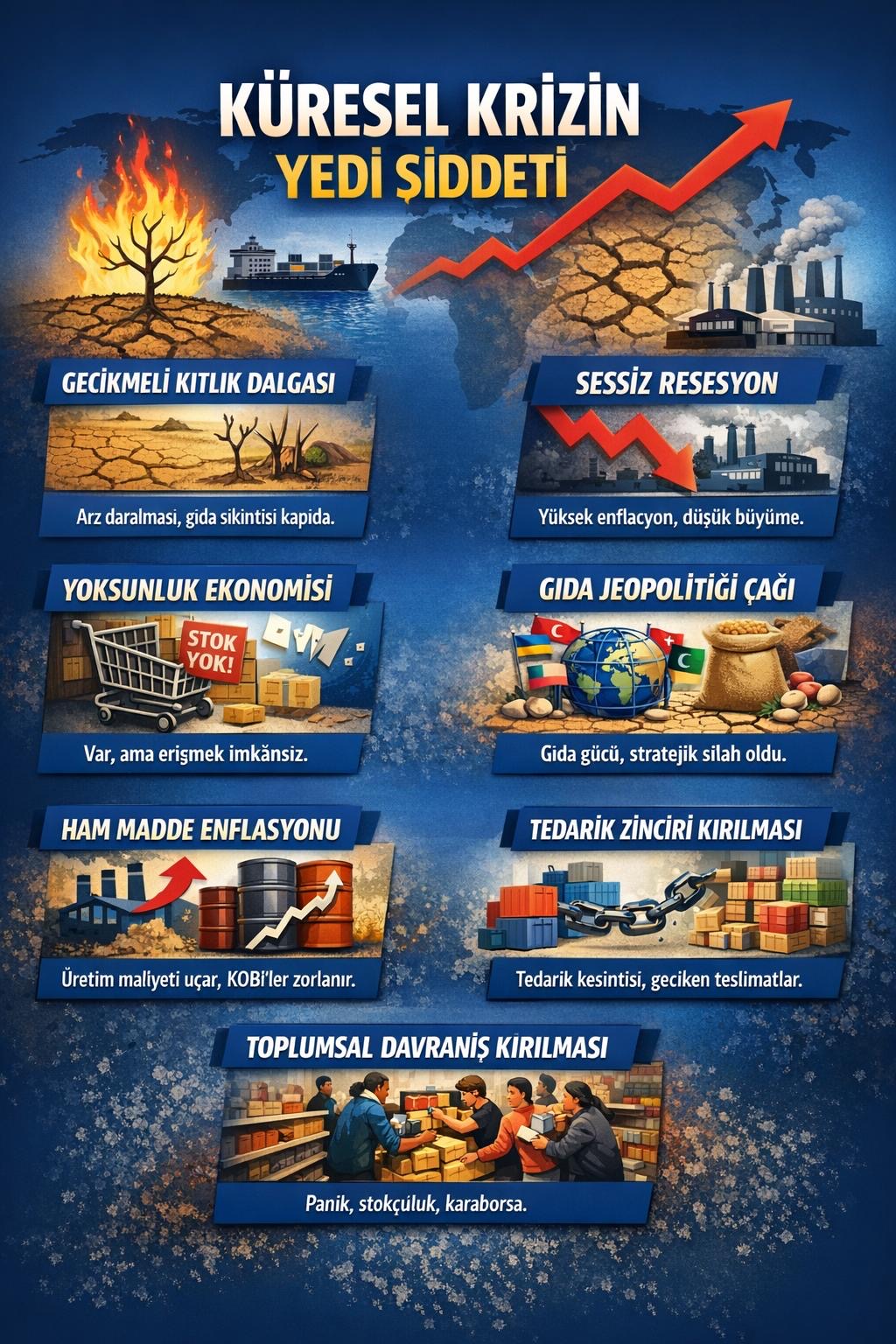 “Pahalılık Bitti, Yokluk Başlıyor: Küresel Kriz Türkiye’yi Nasıl Etkileyecek?”