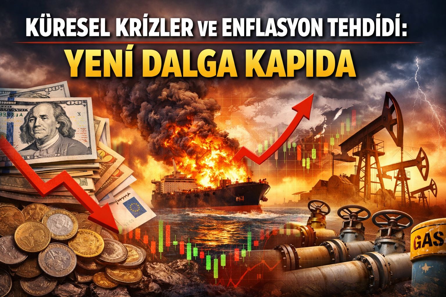 KÜRESEL KRİZLER ENFLASYONLA MÜCADELEYİ ZORLUYOR: YENİ DALGA KAPIDA
